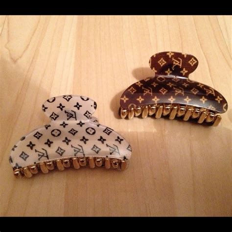 lv hair|louis vuitton claw clip.